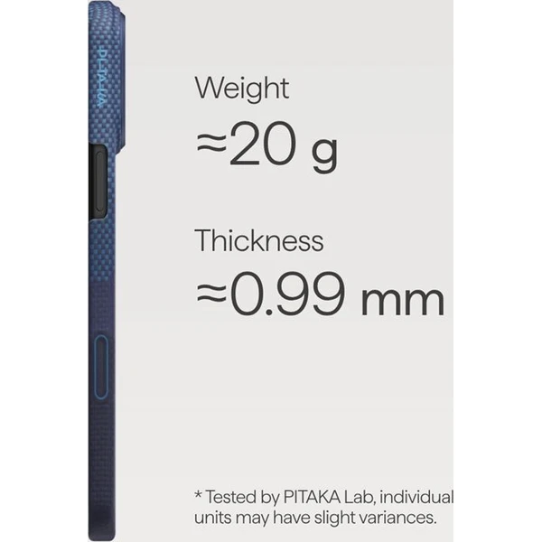Pitaka Ultra-Slim Case MagSafe kryt iPhone 17 Pro Max Over the horizon - Pouzdra - Obrázek a01cd805bd314ac7adb7c3068d565073