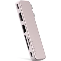 Satechi USB-C Snap Hub (MacBook Neo) ruměný - USB huby