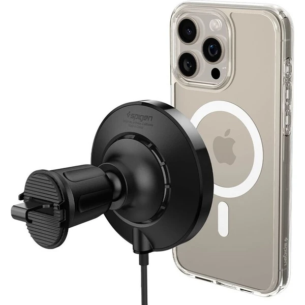 Spigen OneTap Pro 3 Cryomax Airvent Hook MagSafe držák do auta s chlazením, černý - Držáky - Obrázek a02ade7baf404a6bb08192dfbd0e6194