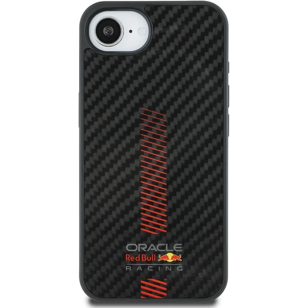 Oracle Red Bull Racing Carbon Powerbar MagSafe kryt iPhone 17e/16e černý - Pouzdra - Obrázek a08a853893344268a48e4569dc4e7255