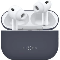 FIXED Silky silikonové pouzdro pro Apple AirPods Pro 3 modré - Pouzdra