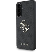 Guess PU 4G Metal Logo kryt Samsung Galaxy A36 šedý - Pouzdra