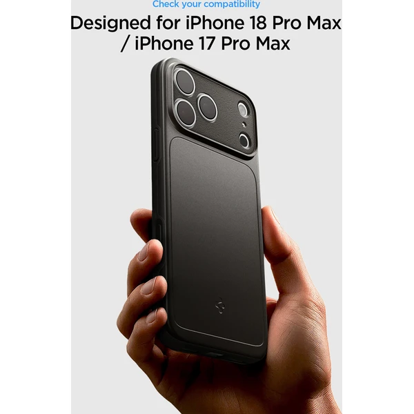 Spigen Thin Fit MagSafe kryt iPhone 18 Pro Max/17 Pro Max gunmetal - Pouzdra - Obrázek a0b4041e9589405a9cd7c44cc792469a