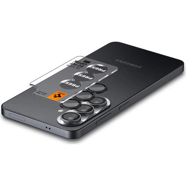 Spigen Glass tR EZ Fit Optik Pro HD skla na fotoaparát Samsung Galaxy S26 černá (2 ks) - Ochranné folie a skla - Obrázek a110229e1f7c4f00aa30145400a5c81a