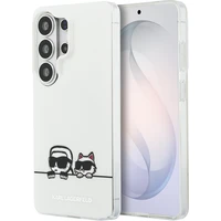 Karl Lagerfeld IML K&CH Peekaboo Logo Magnetic kryt Samsung Galaxy S26 Ultra bílý - Pouzdra
