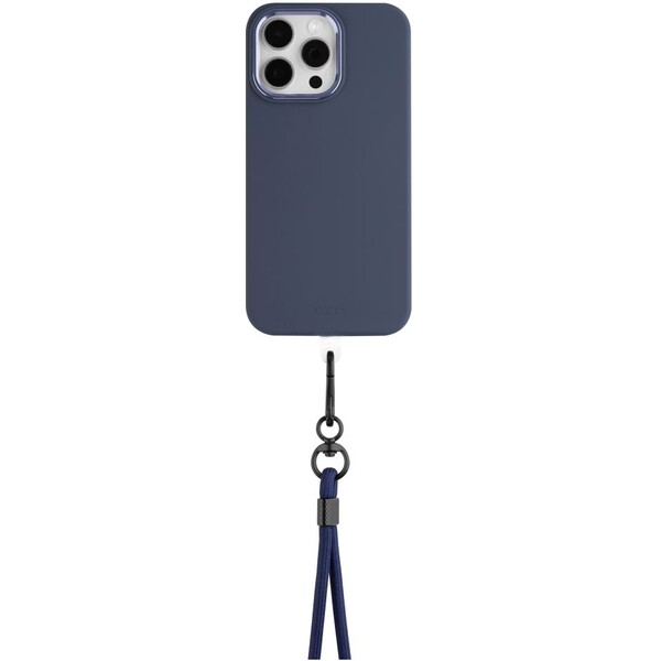 FIXED NeckUni univerzální šňůrka pro telefony se zadním krytem modrá