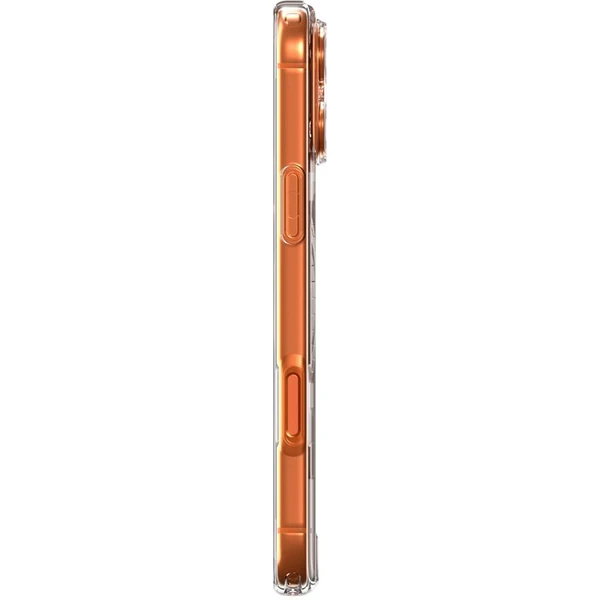 Spigen Ultra Hybrid MagSafe kryt iPhone 17 Pro Max clear orange - Pouzdra - Obrázek a18e170cee2e4d53a92491f0d3b8fc4c