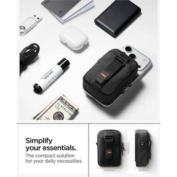 Spigen Portable Organizer Pouch TintapZip MagSafe organizér černý - Organizéry - Obrázek a1a69e09d71a472eaedd1af1e2f75197