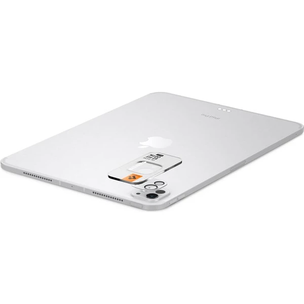 Spigen Glass tR EZ Fit Optik Metal sklo na fotoaparát iPad Pro 13" 2025/ iPad Pro 11" 2025 stříbrné - Ochranné folie a skla - Obrázek a1c0fddc4e434d57b6ce3964c0d7b3c6