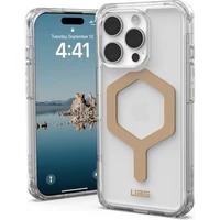 UAG Plyo Magsafe kryt iPhone 16 Pro bílý/zlatý - Pouzdra