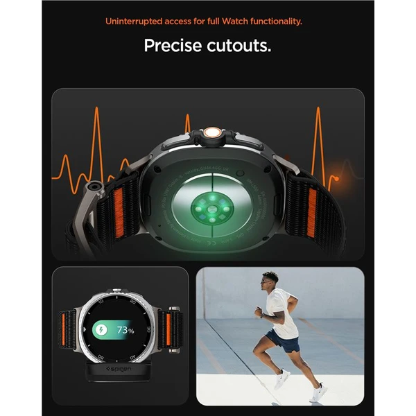 Spigen DuraPro Flex řemínek Samsung Galaxy Watch8 (40/44/46mm) černý - Řemínky - Obrázek a1f5fccdf96548fe99890496e975f38e
