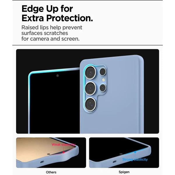 Spigen Silicone Fit MagSafe kryt Samsung Galaxy S25 Ultra safírově modrý - Pouzdra - Obrázek a1f809618fa5451d94c42d42b156362d