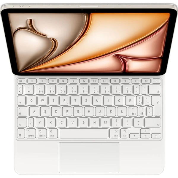 Apple Magic Keyboard (2025) iPad Air 11" klávesnice CZ bílá (Kategorie A) - Pouzdra s klávesnicí - Obrázek a219dc9574c44b788ee83744babee517