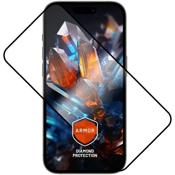 FIXED Armor 2,5D sklo s Anti-dust a AR vrstvou Apple iPhone 16 Pro Max
