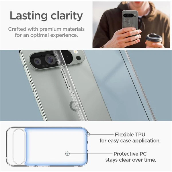 Spigen Ultra Hybrid kryt Google Pixel 9 Pro XL čirý - Pouzdra - Obrázek a235d3abf055423cbf8c0c61226f2f3c