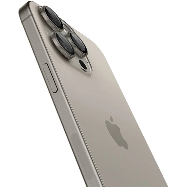 Spigen Glass tR EZ Fit Optik Pro skla iPhone 17-14 Pro/17-14 Pro Max nature titanium (2 ks) - Ochranné folie a skla - Obrázek a2494560682546dba2b600cb2b484752
