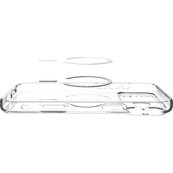 Spigen Ultra Hybrid MagSafe kryt iPhone 18 Pro/17 Pro clear white - Pouzdra - Obrázek a27342ae5bb646e38589da63c126c314