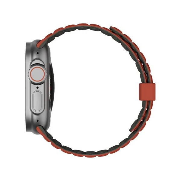 UAG Pathfinder řemínek Apple Watch 49/46/45/44/42mm olivový/oranžový - Řemínky - Obrázek a29481da25784d29a20e37f6cf6e9489