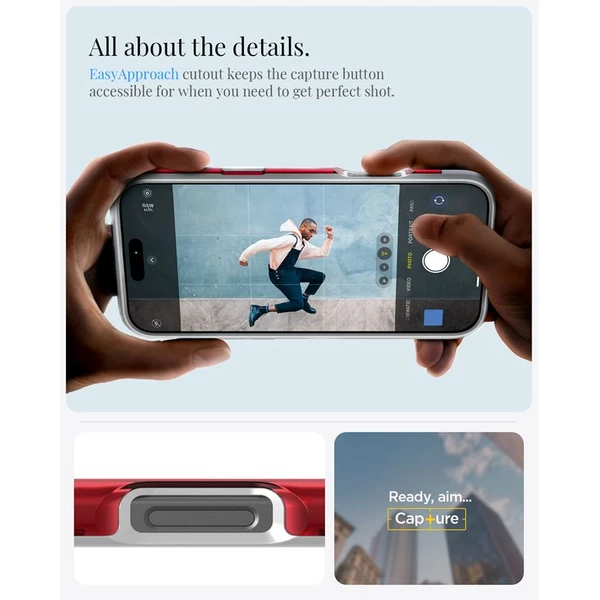 Spigen Classic C1 MagSafe kryt iPhone 16 Pro Max ruby - Pouzdra - Obrázek a2a94a48c8c74b0f9dc6ad3c2919a97b