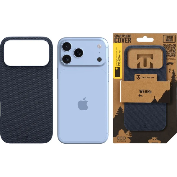 Tactical MagForce WEARe MagSafe kryt Apple iPhone 17 Pro Max/18 Pro Max Blue - Pouzdra - Obrázek a2c52fce79604692a0eb8383b324a534