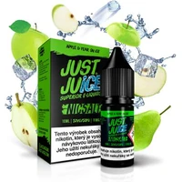 Just Juice Salt Ledové jablko a hruška 10ml (11mg) - E-liquidy