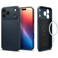 Spigen Thin Fit MagSafe kryt iPhone 17 Pro Max metal slate - Pouzdra