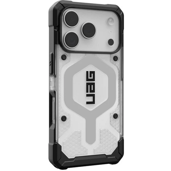 UAG Pathfinder Clear Magsafe kryt iPhone 17 Pro čirý/stříbrný - Pouzdra - Obrázek a2fc454516804e739647b4632d202c7a
