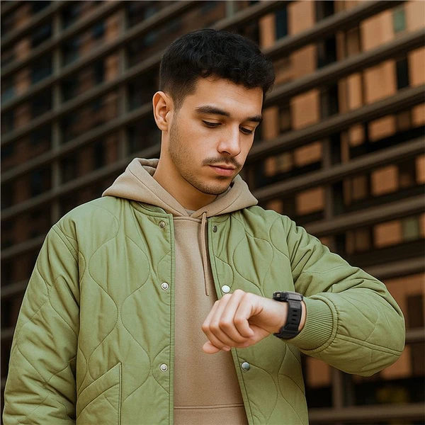 Spigen Rugged Armor Pro kryt s řemínkem Galaxy Watch8 (44mm) matně černý - Pouzdra - Obrázek a30b1cd1dcce4dfd846c9f7704a20c3f