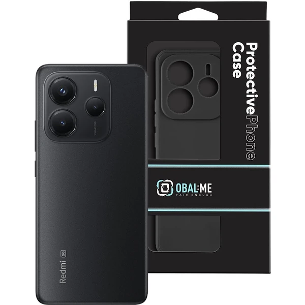 OBAL:ME Matte TPU kryt Xiaomi Redmi Note 14 5G černý - Pouzdra - Obrázek a31981a93f534ae89502915915f891e2