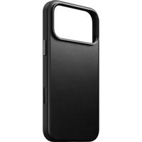 Nomad Traditional Leather MagSafe kožený kryt iPhone 18 Pro Max Black - Pouzdra