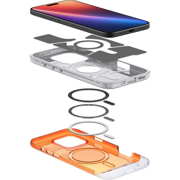 Spigen Classic C1 MagSafe kryt iPhone 16 Pro Max tangerine - Pouzdra - Obrázek a33503515d39418b875c1d32d1f217c7