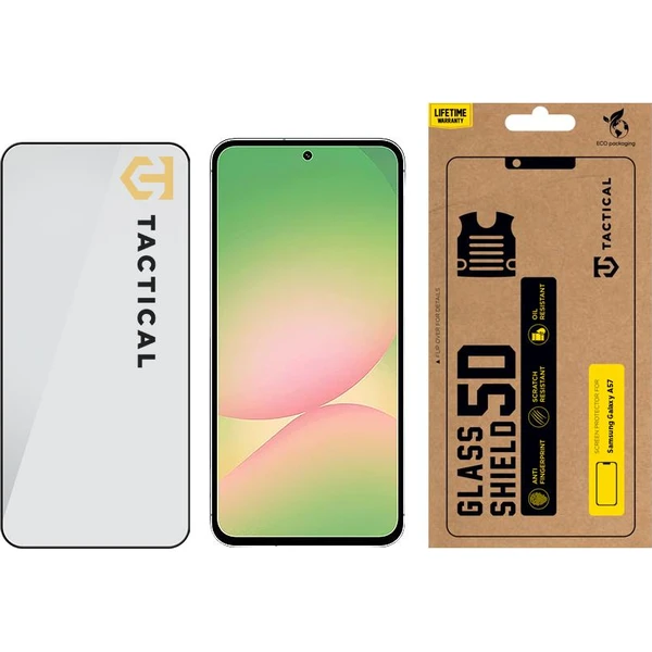 Tactical Glass Shield 5D sklo pro Samsung Galaxy A57 černé - Ochranné folie a skla - Obrázek a33f1bead6a643c1a6177920369c7c3c