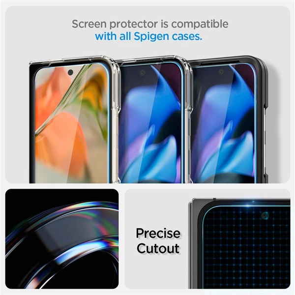 Spigen Glass tR EZ Fit 2 Pack tvrzené sklo Google Pixel 9 Pro Fold čiré - Ochranné folie a skla - Obrázek a354498e47bb48b8b41d319ff6be191e