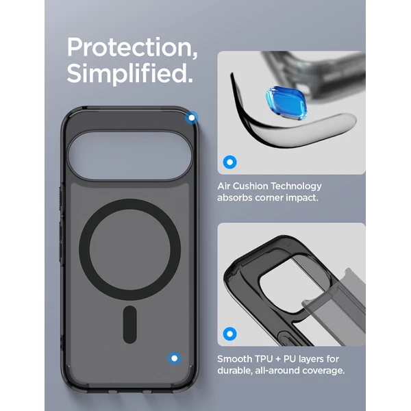 Spigen Ultra Hybrid MagSafe kryt Google Pixel 11 frost black - Pouzdra - Obrázek a3574cb63ca04ef7a308e928d57bef4f