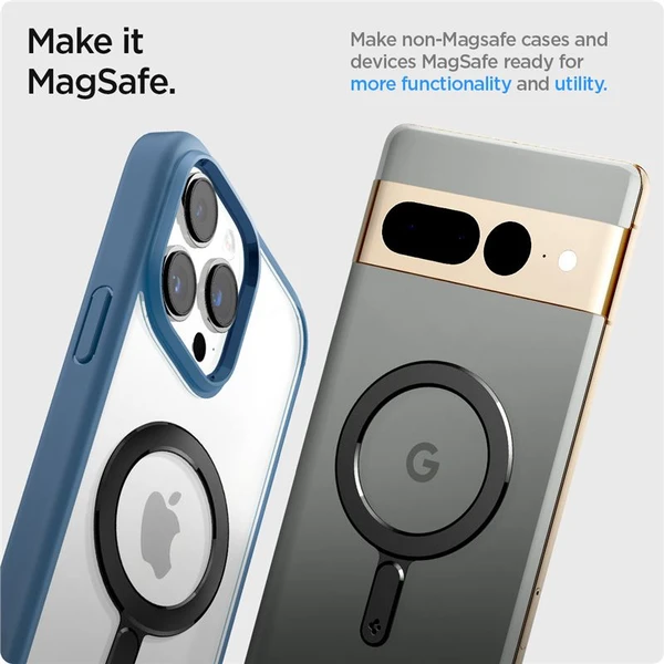 Spigen OneTap Ring Magnetic Plate nalepovací MagSafe kroužek černý  - Vychytávky - Obrázek a35a21ee6f114a05866014463480a724