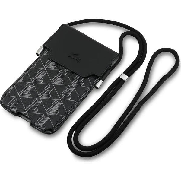 Lacoste PVC Blend Monogram Metal Logo kapsa na telefon XL černá - Pouzdra - Obrázek a3614692b3db4e2596a0b8ac04ee84b6