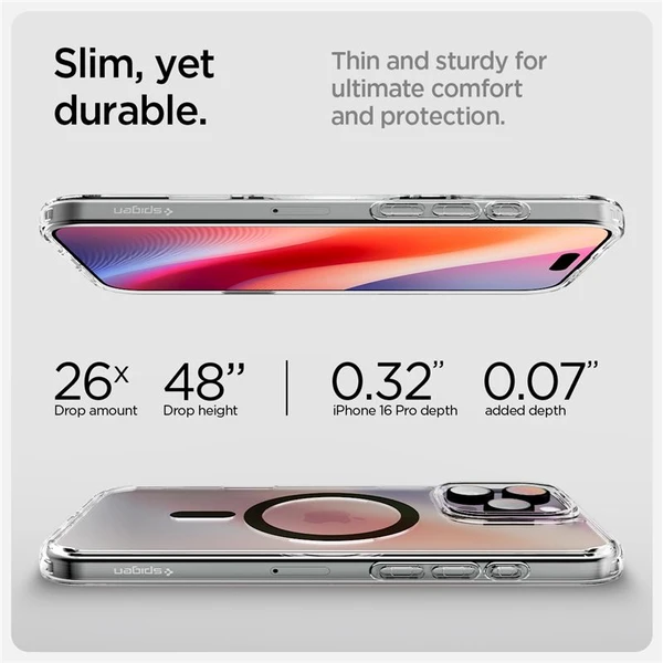 Spigen Ultra Hybrid T MagSafe kryt iPhone 16 Pro grafitový - Pouzdra - Obrázek a36d9c071d0644078511cb455c646cd4