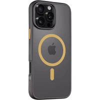 Tactical MagForce Hyperstealth 2.0 Kryt pro iPhone 16 Pro Max Black/Yellow - Pouzdra
