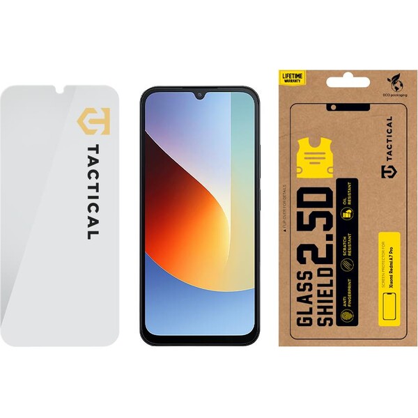 Tactical Glass Shield 2.5D sklo pro Xiaomi Redmi A7 Pro čiré - Ochranné folie a skla - Obrázek a38714db7b024c2b829cf8d78048c387