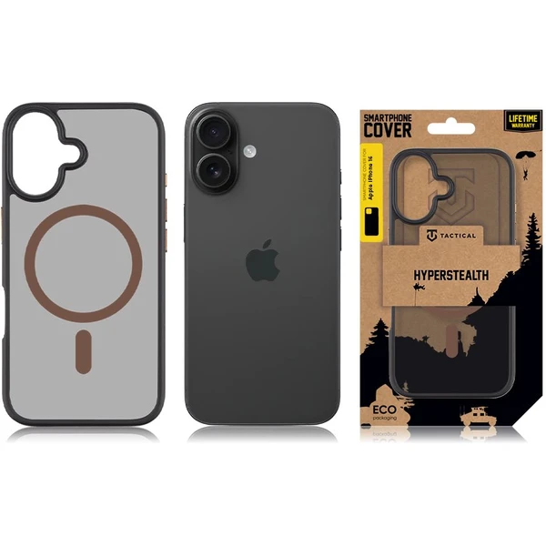 Tactical MagForce Hyperstealth 2.0 Kryt pro iPhone 16 Black/Moucha Moose - Pouzdra - Obrázek a38804757b394f009e965549ffdb7c67