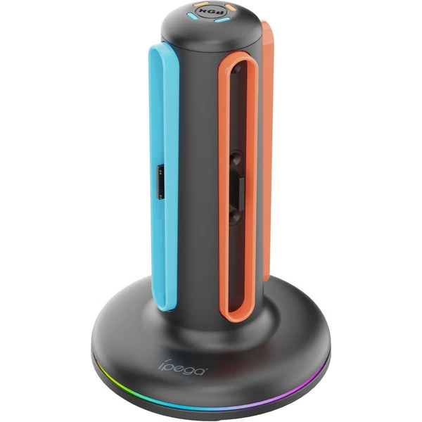 iPega SW2052 nabíjecí stanice s RGB pro JoyCon Ovladače Nintendo Switch 2 černá - Nabíječky - Obrázek a39f67b8d30348668db63a75554e663b