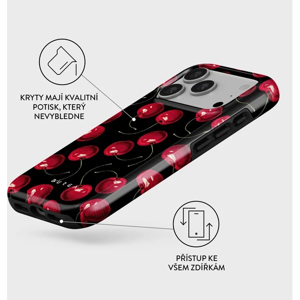 Burga Tough MagSafe kryt iPhone 17 Pro Cherrybomb - Pouzdra - Obrázek a3ddb0a153ff4ee7a6fbc6fca83a8ad1