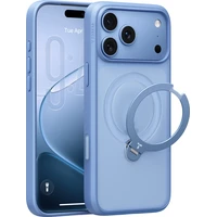 Torras Ostand Q3 Spin MagSafe kryt iPhone 18 Pro modrý - Pouzdra