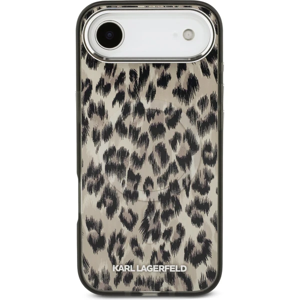 Karl Lagerfeld IML Leopard MagSafe Zadní Kryt pro iPhone Air hnědý - Pouzdra - Obrázek a41dcde7fe0b46e18c03c5d42dd0cbf0