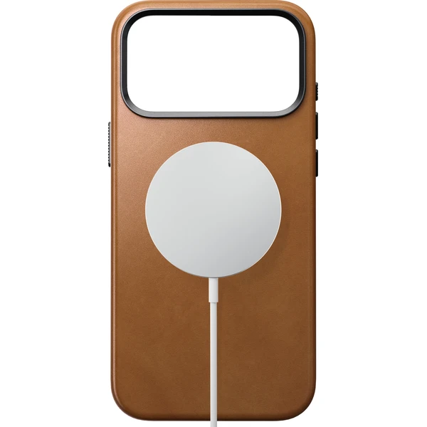 Nomad Traditional Leather MagSafe kožený kryt iPhone 18 Pro Max English Tan - Pouzdra - Obrázek a4338e35b9de43bdb61aefcc2f082477