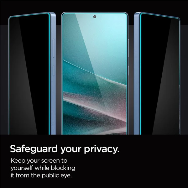 Spigen Glass tR EZ Fit HD (Privacy) tvrzené sklo Samsung Galaxy S25 Ultra (2 ks) - Ochranné folie a skla - Obrázek a45021e5fa094a12868eb298c5f84307