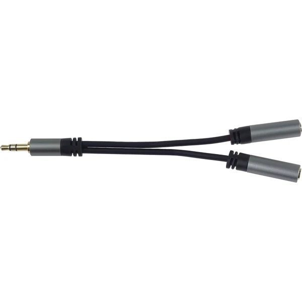 PremiumCord HQ 3,5mm/2x 3,5mm redukce 0,15m černá - Kabely a redukce - Obrázek a473a55d00af4c718b36fee7ada092a8
