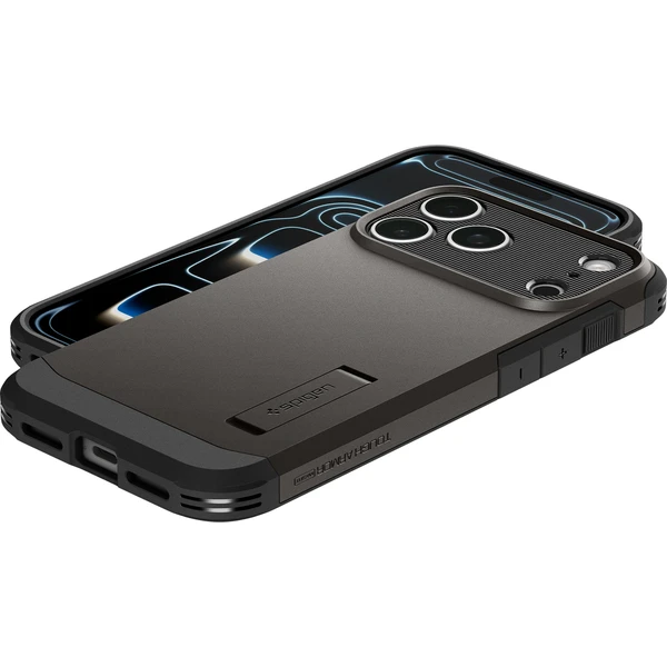 Spigen Tough Armor T MagSafe kryt iPhone 18 Pro/17 Pro gunmetal - Pouzdra - Obrázek a473aec1f7034cefa2e404eaec5e25ef