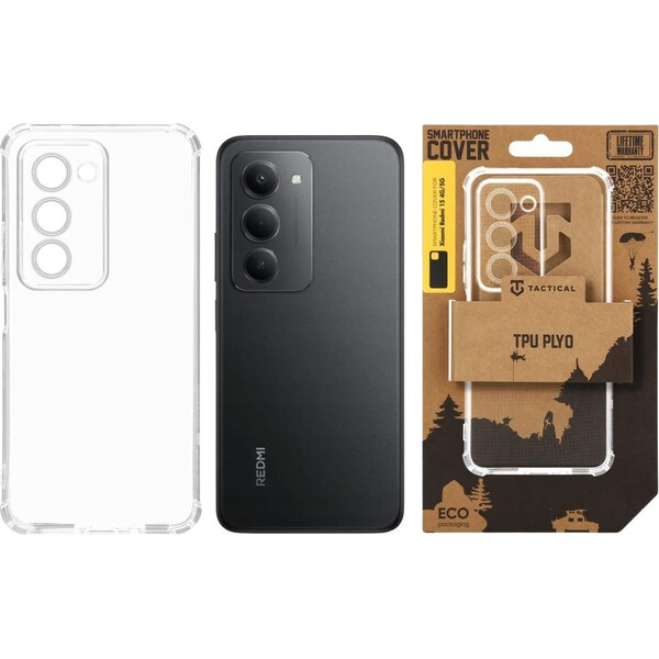 Tactical TPU Plyo kryt Xiaomi Redmi 15 4G/5G čirý - Pouzdra - Obrázek a48ffb0298bb4ef68d5d9c8ad1a735c4