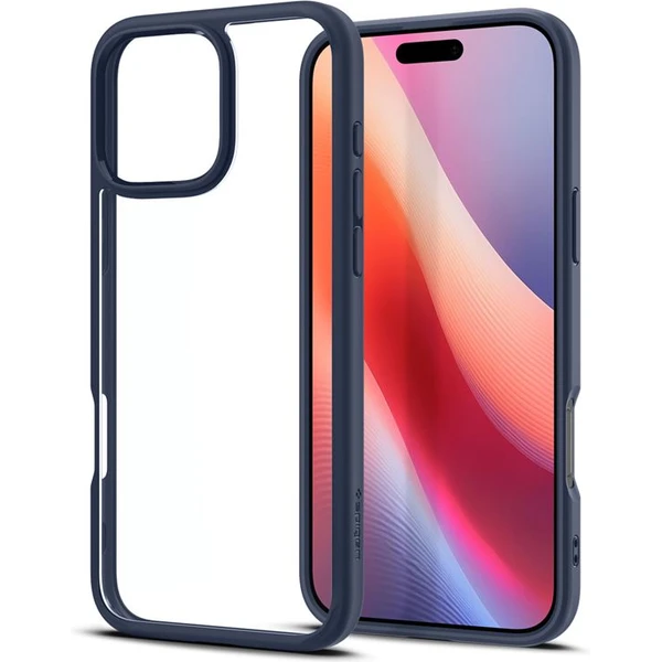 Spigen Ultra Hybrid kryt iPhone 16 Pro navy blue - Pouzdra - Obrázek a490dbccde71443f9382d349497df14c